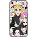 Techtree iPhone 6 - 6S Uyumlu Demon Slayer Manga Baskılı Silikon Kılıf