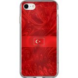 Techtree iPhone 6 - 6S Uyumlu Türk Milli Takım Desenli Forma Baskılı Silikon Kılıf