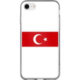 Techtree iPhone 7-8-SE 2020 Uyumlu Türk Milli Takım Beyaz Forma Baskılı Silikon Kılıf