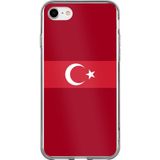 Techtree iPhone 7-8-SE 2020 Uyumlu Türk Milli Takım Kırmızı Forma Baskılı Silikon Kılıf