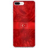 Techtree iPhone 7 PLUS-8 PLUS Uyumlu Türk Milli Takım Desenli Forma Baskılı Silikon Kılıf