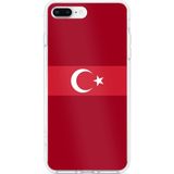 Techtree iPhone 7 PLUS-8 PLUS Uyumlu Türk Milli Takım Kırmızı Forma Baskılı Silikon Kılıf