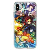 Techtree İphone X-Xs Uyumlu Demon Slayer Efsanesi:iblis Avcıları Baskılı Silikon Kılıf