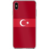 Techtree iPhone X-XS Uyumlu Türk Milli Takım Kırmızı Forma Baskılı Silikon Kılıf