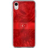 Techtree iPhone XR Uyumlu Türk Milli Takım Desenli Forma Baskılı Silikon Kılıf