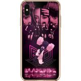 Techtree iPhone XS MAX Uyumlu Blackpink Poster Baskılı Silikon Kılıf
