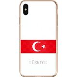 Techtree iPhone XS MAX Uyumlu Türk Milli Takım Forma Baskılı Silikon Kılıf