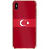 Techtree iPhone XS MAX Uyumlu Türk Milli Takım Kırmızı Forma Baskılı Silikon Kılıf