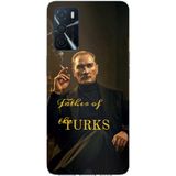 Techtree Oppo A16 - A54 - A55 Uyumlu Atatürk Father of the Turks Baskılı Silikon Kılıf