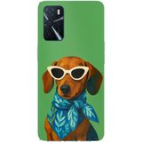 Techtree Oppo A16 - A54 - A55 Uyumlu Cool Dachshund Köpek Baskılı Silikon Kılıf