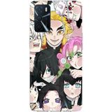 Techtree Oppo A16 - A54 - A55 Uyumlu Demon Slayer Manga Baskılı Silikon Kılıf