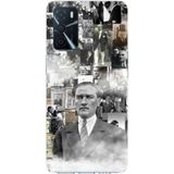 Techtree Oppo A16 - A54 - A55 Uyumlu Mustafa Kemal Atatürk Kolaj Baskılı Silikon Kılıf