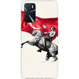 Techtree Oppo A16 - A54 - A55 Uyumlu Onur Anıtı Detaylı Atatürk Baskılı Silikon Kılıf