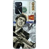 Techtree Oppo A16 - A54 - A55 Uyumlu Scarface Dolar Tasarımlı Baskılı Silikon Kılıf