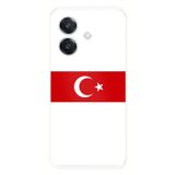 Techtree OPPO A3 Uyumlu Türk Milli Takım Beyaz Forma Baskılı Silikon Kılıf