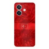 Techtree OPPO A3 Uyumlu Türk Milli Takım Desenli Forma Baskılı Silikon Kılıf