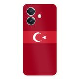Techtree OPPO A3 Uyumlu Türk Milli Takım Kırmızı Forma Baskılı Silikon Kılıf