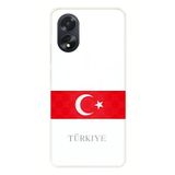 Techtree Oppo A38 Uyumlu Türk Milli Takım Forma Baskılı Silikon Kılıf