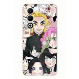 Techtree OPPO A5 4G Uyumlu Demon Slayer Manga Baskılı Silikon Kılıf