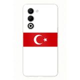 Techtree OPPO A5 4G Uyumlu Türk Milli Takım Beyaz Forma Baskılı Silikon Kılıf