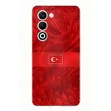 Techtree OPPO A5 4G Uyumlu Türk Milli Takım Desenli Forma Baskılı Silikon Kılıf