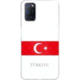 Techtree OPPO A52-A72-92 Uyumlu Türk Milli Takım Forma Baskılı Silikon Kılıf