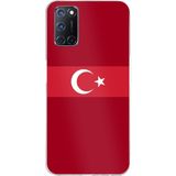 Techtree OPPO A52-A72-92 Uyumlu Türk Milli Takım Kırmızı Forma Baskılı Silikon Kılıf