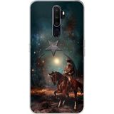 Techtree Oppo A5/A9 2020 Uyumlu Atatürk At Üstünde Zafer Baskılı Silikon Kılıf