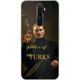 Techtree Oppo A5/A9 2020 Uyumlu Atatürk Father of the Turks Baskılı Silikon Kılıf
