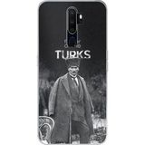 Techtree Oppo A5/A9 2020 Uyumlu Atatürk'ün Mirası Baskılı Silikon Kılıf