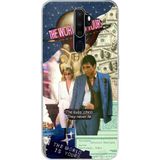 Techtree Oppo A5/A9 2020 Uyumlu Elvira Hancock & Tony Montana Tasarımlı Baskılı Silikon Kılıf