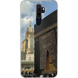Techtree Oppo A5/A9 2020 Uyumlu Manevi Huzur Kabe Kapısı Umre Baskılı Silikon Kılıf