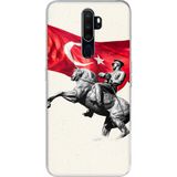 Techtree Oppo A5/A9 2020 Uyumlu Onur Anıtı Detaylı Atatürk Baskılı Silikon Kılıf