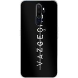 Techtree Oppo A5/A9 2020 Uyumlu Vazgeçme Yazılı Baskılı Silikon Kılıf