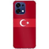 Techtree Oppo A6 PRO Uyumlu Türk Milli Takım Kırmızı Forma Baskılı Silikon Kılıf