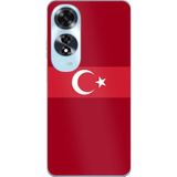 Techtree Oppo A60 Uyumlu Türk Milli Takım Kırmızı Forma Baskılı Silikon Kılıf