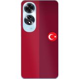 Techtree Oppo A60 Uyumlu Türk Milli Takım Parçalı Forma Baskılı Silikon Kılıf