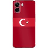 Techtree Oppo A6T - A6X Uyumlu Türk Milli Takım Kırmızı Forma Baskılı Silikon Kılıf
