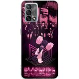 Techtree OPPO A74 Uyumlu Blackpink Poster Baskılı Silikon Kılıf
