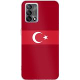 Techtree OPPO A74 Uyumlu Türk Milli Takım Kırmızı Forma Baskılı Silikon Kılıf