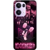 Techtree OPPO Reno 13 PRO Uyumlu Blackpink Poster Baskılı Silikon Kılıf