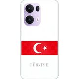 Techtree OPPO Reno 13 PRO Uyumlu Türk Milli Takım Forma Baskılı Silikon Kılıf