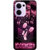 Techtree OPPO Reno 13F Uyumlu Blackpink Poster Baskılı Silikon Kılıf