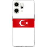 Techtree Oppo Reno 14 5G Uyumlu Türk Milli Takım Beyaz Forma Baskılı Silikon Kılıf