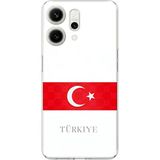 Techtree Oppo Reno 14 5G Uyumlu Türk Milli Takım Forma Baskılı Silikon Kılıf