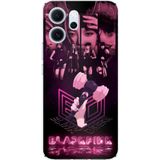 Techtree OPPO Reno 14F Uyumlu Blackpink Poster Baskılı Silikon Kılıf