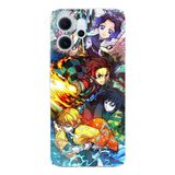 Techtree Oppo Reno 14F Uyumlu Demon Slayer Efsanesi:iblis Avcıları Baskılı Silikon Kılıf