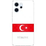Techtree OPPO Reno 14F Uyumlu Türk Milli Takım Forma Baskılı Silikon Kılıf