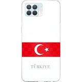Techtree OPPO Reno 4 Lite Uyumlu Türk Milli Takım Forma Baskılı Silikon Kılıf