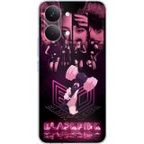 Techtree POCO X8 PRO MAX Uyumlu Blackpink Poster Baskılı Silikon Kılıf